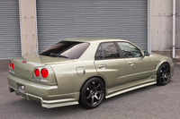 1998 Nissan SKYLINE ER34 25 GT-X TURBO, BNR34 GTR JW0 Millenium Jade Look