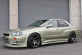 1998 Nissan SKYLINE ER34 25 GT-X TURBO, BNR34 GTR JW0 Millenium Jade Look