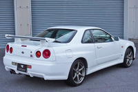 1999 Nissan SKYLINE GT-R 99 MODEL BNR34 GT-R QM1 WHITE