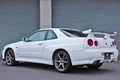 1999 Nissan SKYLINE GT-R 99 MODEL BNR34 GT-R QM1 WHITE