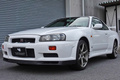 1999 Nissan SKYLINE GT-R 99 MODEL BNR34 GT-R QM1 WHITE