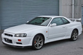 1999 Nissan SKYLINE GT-R 99 MODEL BNR34 GT-R QM1 WHITE