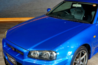 1999 Nissan SKYLINE GT-R BNR34 R34 Skyline GT-R V-Spec , LOW MILEAGE, Factory Bayside Blue, FULL STOCK