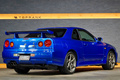 1999 Nissan SKYLINE GT-R BNR34 R34 Skyline GT-R V-Spec , LOW MILEAGE, Factory Bayside Blue, FULL STOCK