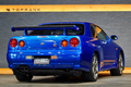 1999 Nissan SKYLINE GT-R BNR34 R34 Skyline GT-R V-Spec , LOW MILEAGE, Factory Bayside Blue, FULL STOCK