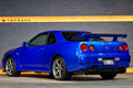 1999 Nissan SKYLINE GT-R BNR34 R34 Skyline GT-R V-Spec , LOW MILEAGE, Factory Bayside Blue, FULL STOCK