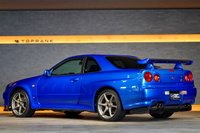 1999 Nissan SKYLINE GT-R BNR34 R34 Skyline GT-R V-Spec , LOW MILEAGE, Factory Bayside Blue, FULL STOCK