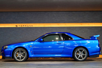 1999 Nissan SKYLINE GT-R BNR34 R34 Skyline GT-R V-Spec , LOW MILEAGE, Factory Bayside Blue, FULL STOCK