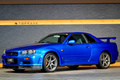 1999 Nissan SKYLINE GT-R BNR34 R34 Skyline GT-R V-Spec , LOW MILEAGE, Factory Bayside Blue, FULL STOCK