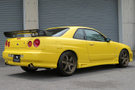 1998 Nissan SKYLINE COUPE ER34 25 GT TURBO HKS RACING WING, RAYS WHEELS, TEIN FLEX Z COILOVERS