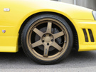 1998 Nissan SKYLINE COUPE ER34 25 GT TURBO HKS RACING WING, RAYS WHEELS, TEIN FLEX Z COILOVERS