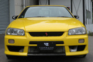 1998 Nissan SKYLINE COUPE ER34 25 GT TURBO HKS RACING WING, RAYS WHEELS, TEIN FLEX Z COILOVERS