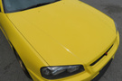 1998 Nissan SKYLINE COUPE ER34 25 GT TURBO HKS RACING WING, RAYS WHEELS, TEIN FLEX Z COILOVERS