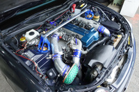 1997 Toyota ARISTO JZS161 V300 2JZGTE ENGINE, ARC INTERCOOLER, HKS HEIGHT ADJUSTABLE COILOVERS