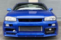 1998 Nissan SKYLINE COUPE 25 GT TURBO, GTR AERO WIDE BODY KIT, WEDSSPORTS 18 INCH WHEELS, HKS INTERCOOLER