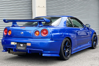 1998 Nissan SKYLINE COUPE 25 GT TURBO, GTR AERO WIDE BODY KIT, WEDSSPORTS 18 INCH WHEELS, HKS INTERCOOLER