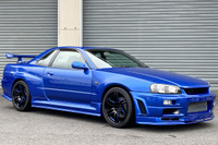 1998 Nissan SKYLINE COUPE 25 GT TURBO, GTR AERO WIDE BODY KIT, WEDSSPORTS 18 INCH WHEELS, HKS INTERCOOLER