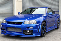 1998 Nissan SKYLINE COUPE 25 GT TURBO, GTR AERO WIDE BODY KIT, WEDSSPORTS 18 INCH WHEELS, HKS INTERCOOLER