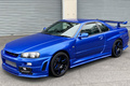 1998 Nissan SKYLINE COUPE 25 GT TURBO, GTR AERO WIDE BODY KIT, WEDSSPORTS 18 INCH WHEELS, HKS INTERCOOLER