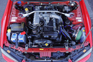 1998 Nissan SKYLINE COUPE ER34 25 GT TURBO AR2 Active Red, NISMO LMGT4 18 Inch Wheels