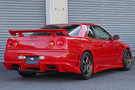 1998 Nissan SKYLINE COUPE ER34 25 GT TURBO AR2 Active Red, NISMO LMGT4 18 Inch Wheels