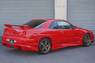 1998 Nissan SKYLINE COUPE ER34 25 GT TURBO AR2 Active Red, NISMO LMGT4 18 Inch Wheels
