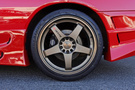 1998 Nissan SKYLINE COUPE ER34 25 GT TURBO AR2 Active Red, NISMO LMGT4 18 Inch Wheels