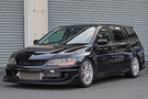 2005 Mitsubishi LANCER EVOLUTION WAGON CT9W EVOLUTION GT, HKS Height Adjustable Coilovers, HKS Catalyzer