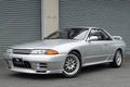 1994 Nissan SKYLINE GT-R BNR32 R32 GTR V-Spec II, KL0 Spark Silver Metallic, 5 Zigen Muffler