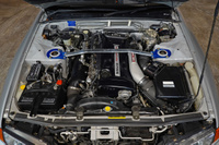 1994 Nissan SKYLINE GT-R BNR32 R32 GTR V-Spec II, KL0 Spark Silver Metallic, 5 Zigen Muffler