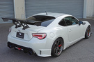 2014 Toyota 86 ZN6 86 GT, Volk Racing TE37SL Wheels, Varis GT Wing