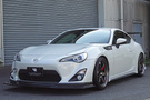 2014 Toyota 86 ZN6 86 GT, Volk Racing TE37SL Wheels, Varis GT Wing