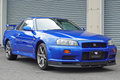 2000 Nissan SKYLINE GT-R ONE OWNER BNR34 R34 GT-R V-SPEC TV2 Bayside Blue