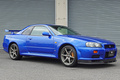 2000 Nissan SKYLINE GT-R ONE OWNER BNR34 R34 GT-R V-SPEC TV2 Bayside Blue