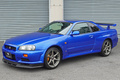 2000 Nissan SKYLINE GT-R ONE OWNER BNR34 R34 GT-R V-SPEC TV2 Bayside Blue