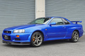 2000 Nissan SKYLINE GT-R ONE OWNER BNR34 R34 GT-R V-SPEC TV2 Bayside Blue