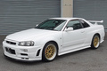 1999 Nissan SKYLINE GT-R BNR34 R34 GT-R Early model, BBS Wheels, Nissan Nismo S-Tune Front Bumper