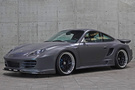 2001 Porsche 911 USDM Porsche 911 Turbo, Top Secret Wide Body