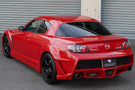 2003 Mazda RX-8 SE3P RX-8 TYPE S, R MAGIC AERO, BLITZ Height Adjustable Coilovers, ENKEI Wheels