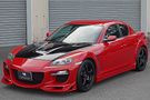 2003 Mazda RX-8 SE3P RX-8 TYPE S, R MAGIC AERO, BLITZ Height Adjustable Coilovers, ENKEI Wheels