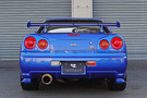 1999 Nissan SKYLINE GT-R BNR34 R34 GT-R BAYSIDE BLUE, EARLY MODEL, LOW MILEAGE, NISMO AERO