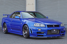 1999 Nissan SKYLINE GT-R BNR34 R34 GT-R BAYSIDE BLUE, EARLY MODEL, LOW MILEAGE, NISMO AERO