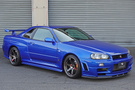 1999 Nissan SKYLINE GT-R BNR34 R34 GT-R BAYSIDE BLUE, EARLY MODEL, LOW MILEAGE, NISMO AERO