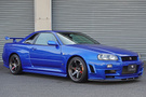 1999 Nissan SKYLINE GT-R BNR34 R34 GT-R BAYSIDE BLUE, EARLY MODEL, LOW MILEAGE, NISMO AERO
