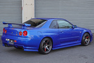 1999 Nissan SKYLINE GT-R BNR34 R34 GT-R BAYSIDE BLUE, EARLY MODEL, LOW MILEAGE, NISMO AERO