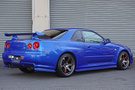 1999 Nissan SKYLINE GT-R BNR34 R34 GT-R BAYSIDE BLUE, EARLY MODEL, LOW MILEAGE, NISMO AERO