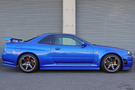 1999 Nissan SKYLINE GT-R BNR34 R34 GT-R BAYSIDE BLUE, EARLY MODEL, LOW MILEAGE, NISMO AERO