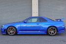 1999 Nissan SKYLINE GT-R BNR34 R34 GT-R BAYSIDE BLUE, EARLY MODEL, LOW MILEAGE, NISMO AERO
