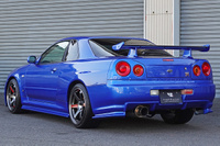 1999 Nissan SKYLINE GT-R BNR34 R34 GT-R BAYSIDE BLUE, EARLY MODEL, LOW MILEAGE, NISMO AERO