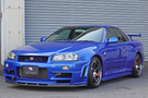 1999 Nissan SKYLINE GT-R BNR34 R34 GT-R BAYSIDE BLUE, EARLY MODEL, LOW MILEAGE, NISMO AERO